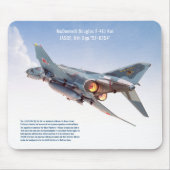 Aviation Art Mousepad "McDonnell Douglas F- 4EJ K" マウスパッド (正面)