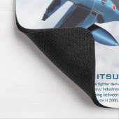 Aviation Art Mousepad "Mitsubishi F-2" マウスパッド (コーナー)
