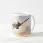 Aviation Art mug "A6M Zero" コーヒーマグカップ (正面右)