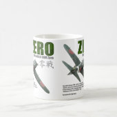 Aviation Art mug "A6M "Zero""零戦 コーヒーマグカップ (中央)
