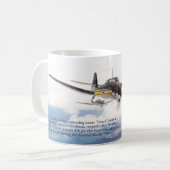 Aviation Art Mug "Aichi B7A"Grace"" コーヒーマグカップ (正面左)