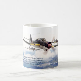 Aviation Art Mug "Aichi B7A"Grace"" コーヒーマグカップ