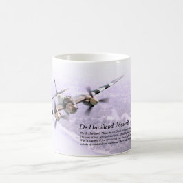 Aviation Art Mug "De Havilland Mosquito" コーヒーマグカップ