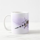 Aviation Art Mug "De Havilland Mosquito" コーヒーマグカップ (左)