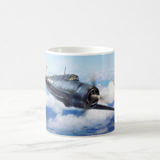Aviation Art mug "F6F Hellcat" コーヒーマグカップ