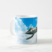 Aviation Art Mug "F-104 Starfighter" コーヒーマグカップ (正面左)