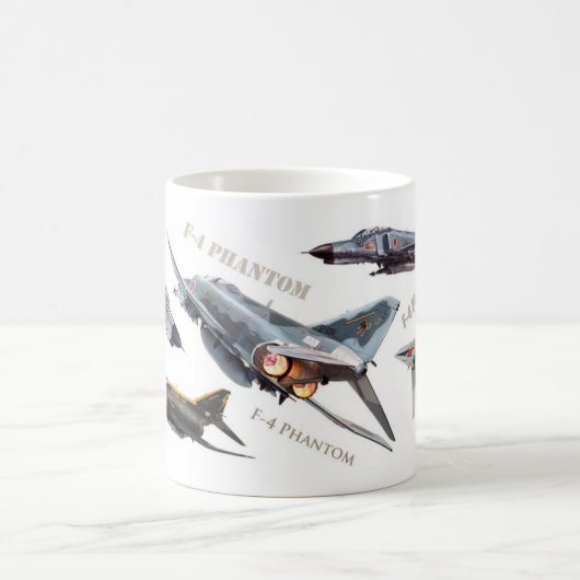 Aviation Art Mug "F-4 Phantom" コーヒーマグカップ (中央)