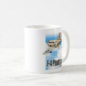 Aviation Art Mug "F-4 Phantom II" コーヒーマグカップ (正面右)