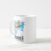 Aviation Art Mug "F-4 Phantom II" コーヒーマグカップ (正面左)