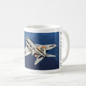 Aviation Art Mug "F-4 Phantom II" コーヒーマグカップ (正面右)