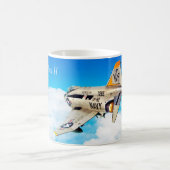 Aviation Art Mug "F-4 Phantom II" コーヒーマグカップ (中央)