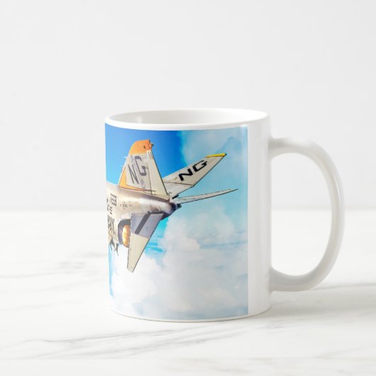 Aviation Art Mug "F-4 Phantom II" コーヒーマグカップ (右)