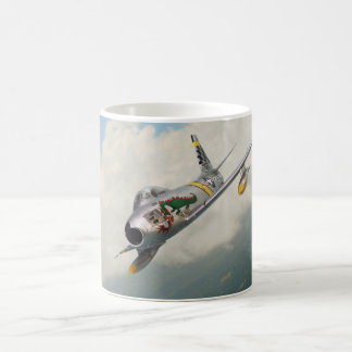 Aviation Art Mug "F-86 Sabre" コーヒーマグカップ