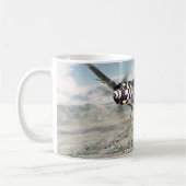 Aviation Art mug "Focke-Wulf FW-190A-6 " コーヒーマグカップ (左)