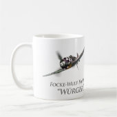 Aviation Art Mug "FW-190A & La-5FN" コーヒーマグカップ (左)