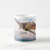 Aviation Art mug "Hawker Hurricane" コーヒーマグカップ (中央)