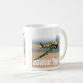 Aviation Art Mug “Hawker Typhoon" コーヒーマグカップ (正面右)