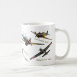 Aviation Art Mug "Japanese warplane of WWII" コーヒーマグカップ<br><div class="desc">The mug of the warplane  Imperial Japanese Navy. 第二次世界大戦　日本海軍機のマグカップ</div>