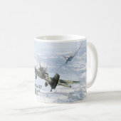 Aviation Art Mug " Junkers Ju 87 Stuka " コーヒーマグカップ (正面右)