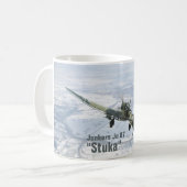 Aviation Art Mug " Junkers Ju 87 Stuka " コーヒーマグカップ (正面左)