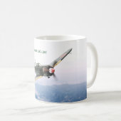 Aviation Art Mug "Kawasaki Ki-100 五式戦闘機" コーヒーマグカップ (正面右)