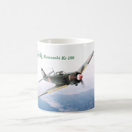 Aviation Art Mug "Kawasaki Ki-100 五式戦闘機" コーヒーマグカップ