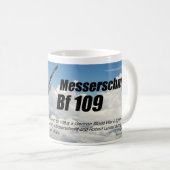 Aviation Art mug "Messerschmitt Bf 109" コーヒーマグカップ (正面右)