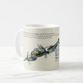 Aviation Art Mug "Messerschmitt Bf 110" コーヒーマグカップ