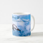 Aviation Art Mug "Mirage III " コーヒーマグカップ (正面右)