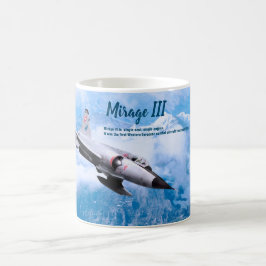 Aviation Art Mug "Mirage III " コーヒーマグカップ