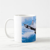 Aviation Art Mug "Mirage III " コーヒーマグカップ (左)