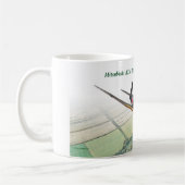 Aviation Art Mug "Mitsubishi A7M Reppu Sam" コーヒーマグカップ (左)