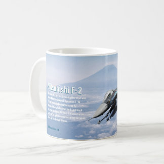 Aviation Art Mug "Mitsubishi F-2" コーヒーマグカップ