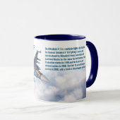 Aviation Art Mug "Mitsubishi F-2" マグカップ (正面右)