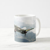 Aviation Art mug "Mitsubishi Ki-46 DINAH" コーヒーマグカップ (正面右)