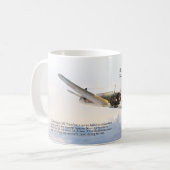 Aviation Art Mug "Nakajima C6N Myrt 彩雲" コーヒーマグカップ (正面左)