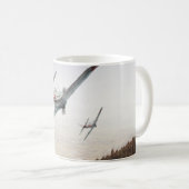 Aviation Art mug "Nakajima Ki-43 Hayabusa Oscar" コーヒーマグカップ (正面右)