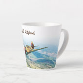 Aviation Art Mug " P-40 Kittyh" カフェラテマグ (右アングル)