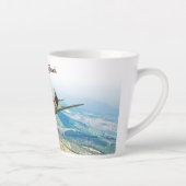 Aviation Art Mug " P-40 Kittyh" カフェラテマグ (右)