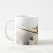 Aviation Art Mug "P-40 Kittyhawk" コーヒーマグカップ (左)