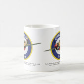 Aviation Art Mug " P-40 Kittyhawk" コーヒーマグカップ (中央)