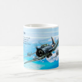 Aviation Art Mug "SBD Dauntless" コーヒーマグカップ