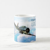 Aviation Art Mug "SBD Dauntless" コーヒーマグカップ (中央)