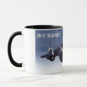 Aviation Art Mug "SR-71 Blackbird" マグカップ (左)
