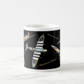 Aviation Art Mug "Supermarine Spitfire" コーヒーマグカップ (中央)