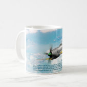 Aviation Art Mug " Tachikawa Ki-94 II " コーヒーマグカップ (正面左)