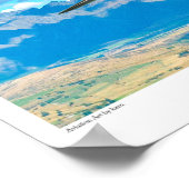 Aviation Art Poster "F4U Corsair" ポスター (角)