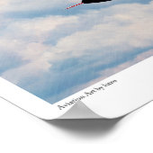 Aviation Art Poster "F-101 Voodoo" ポスター (角)