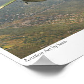 Aviation Art Poster " F-111 Ardvark" ポスター (角)