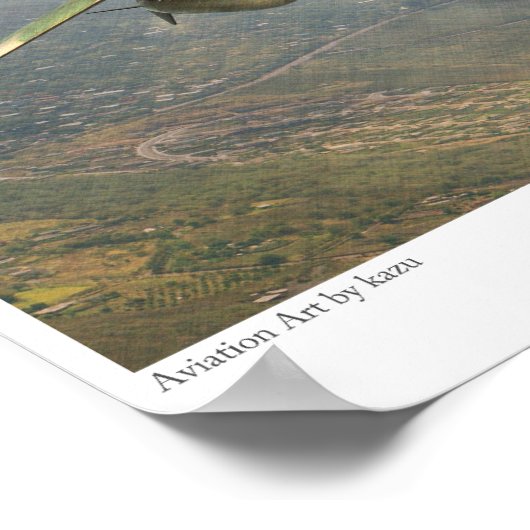 Aviation Art Poster " F-111 Ardvark" ポスター (角)